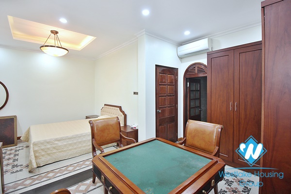 Corner furnished house for rent in Dang Thai Mai area, Tay Ho